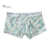 Boksere for menn Ultratynt mesh-trykt mellom midje Hurtigtørkende fukttransporterende Plus Size Homewear Sleep Shorts Sommerunderbukser