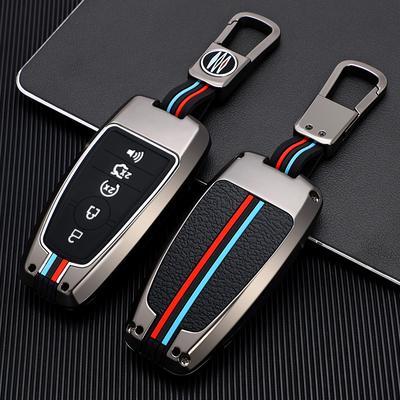 Zinc Alloy Car Key Cover For Ford Fusion Mondeo Mustang Explorer Edge Ecosport For Lincoln Mondeo Mkc Mkz Mkx Car Accessories