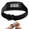 LED Pedometer Bracelet Wrist Calorie Counter 12/24H Time Display Step Counter Watch for Outdoor Sports Fitness Daily Travel