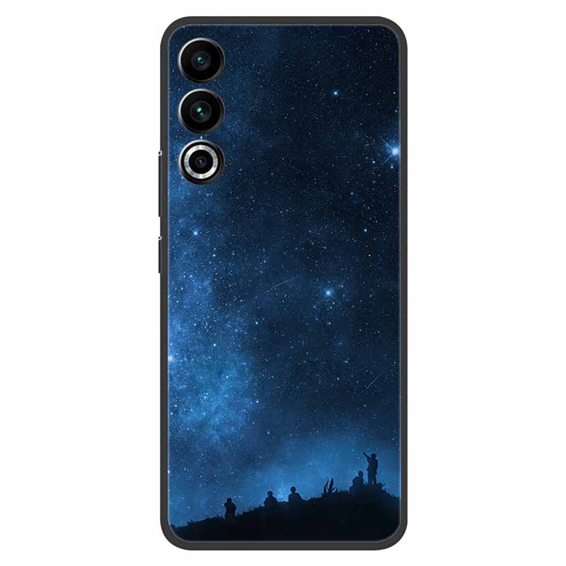 For Meizu 20 Case 6.55" Capa Silicone Painted Soft Black Cover for Meizu 20 2023 Covers Para Meizu20 Coque TPU Protective Shells