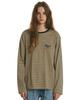 Kimseupeulesikoteunmakes Mini Bam Line Stripe Ls Tee Beige