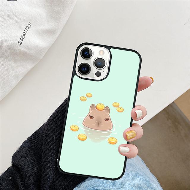 

Guinea pig Funny Cartoon Phone Case For iPhone 17 Air 15 16 Cover 11 13 14 Pro Max 12 Plus Max Fundas iPhone 11pro