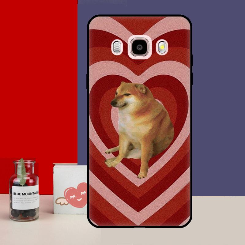 Doge Pes Cheems Meme Pouzdro Pro Samsung Galaxy J7 J5 J3 J1 A3 A5 2017 2016 J4 J6 Plus A6 A7 A8 A9 2018 Zadní Kryt