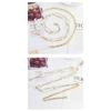 Gespleißter Perlen Damen Gürtel Elegant Vielseitig Elastische Taille Design Mode Perlenbesatz Vielseitig Frühling Sommer
