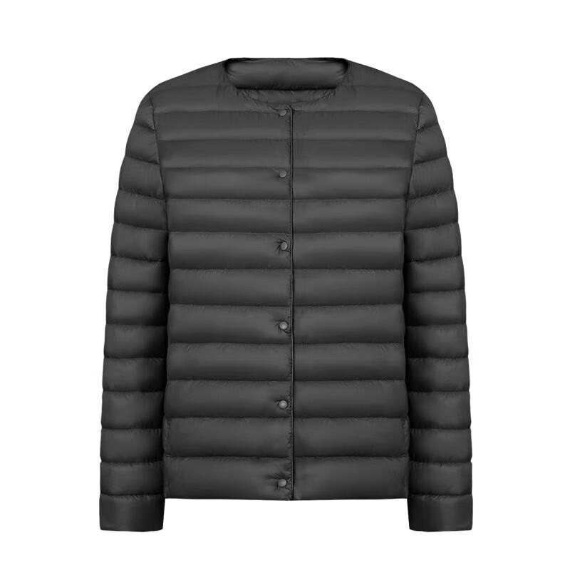 Tri-polar Women's Lightweight Round Neck Down Jacket