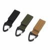 10Pcs Enlarged Mouth Climbing Carabiner Buckle Nylon Backpack Key Hook  For Outdoor Bag