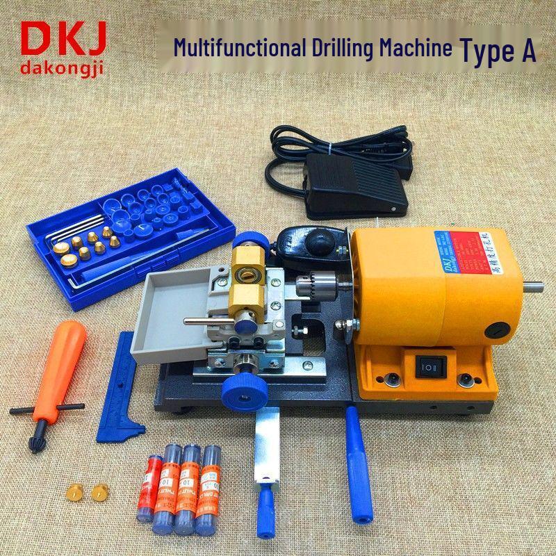 Electric Mini Jade and Bead Drilling Machine for Home Use