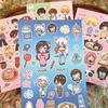 Cartoon Character Series Sticker Handbook Material Cute Anime Style