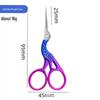 Forbici da Ricamo a Punto Croce Retrò Gru Dorata - Bellezza a Forma di Gru e Forbici per Filo per Uso Domestico o in Ufficio