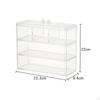 Clear Acrylic Cosmetic Storage Organizer for Lipstick and Jewelry