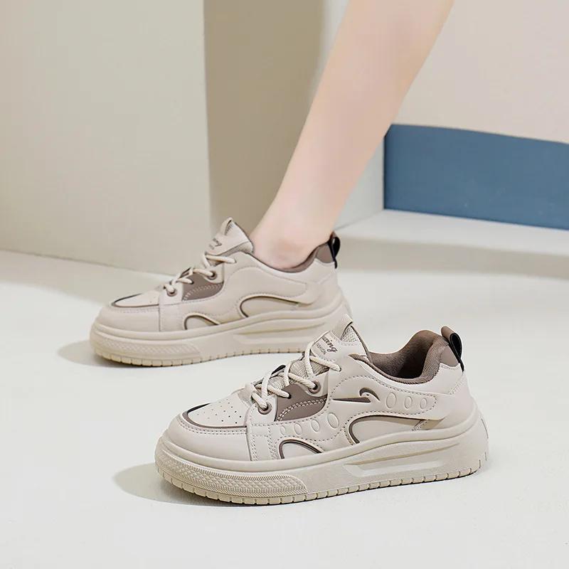 Fashion 2024 Spring and Autumn New Women's Fashion Casual Shoes Breathable and Comfortable Sports Shoes Outdoor Walking Casual Shoes