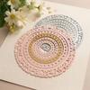 Round Heart Metal Die Cut, DIY Scrapbooking Embossing Stencil, Handmade Greeting Card Making Metal Cutting Dies, Gift Card Making Tools