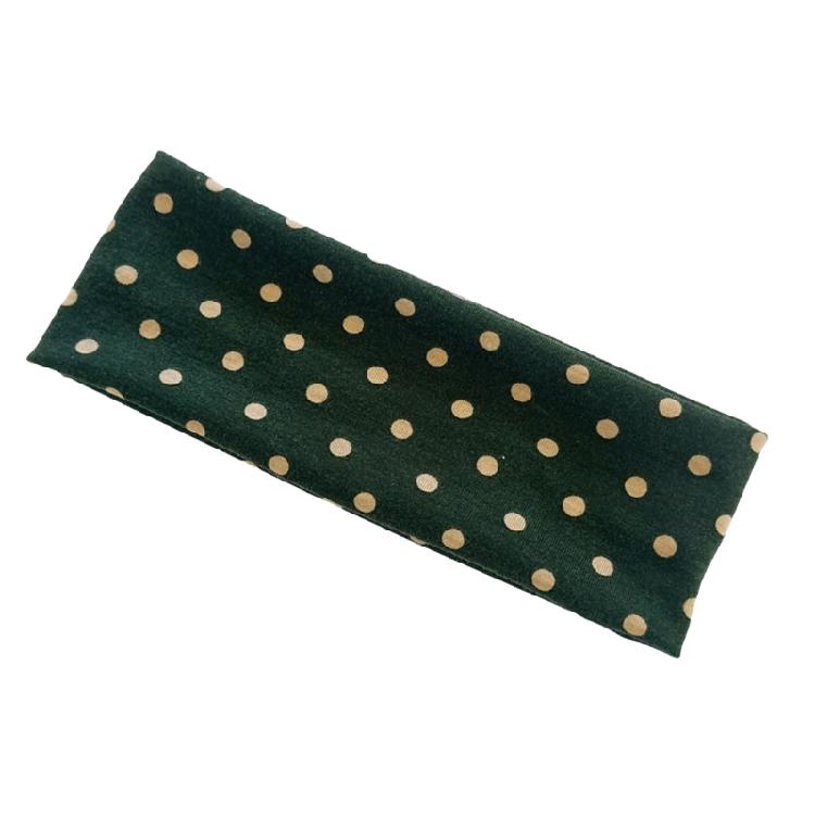 Fascia Multifunzionale per Capelli da Yoga, Copricapo alla Moda, Design a Pois Rotondi, Tessuto Elastico, Accessorio per Capelli, Multicolore