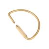 Brass Screw Lock Carabiner Clip Hook Keychain Key Ring DIY Gift
