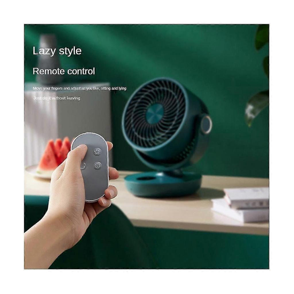 Portable Fan Usb Desk Remote Control Fan Rechargeable Silent Fan Air Circulation Fan 10000mah Verti