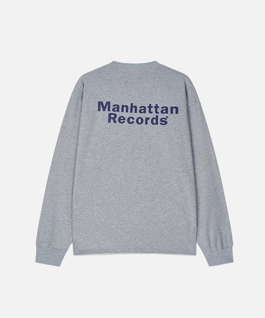 Maenhatanlekojeu Mr M Box Logo L/S - Gray