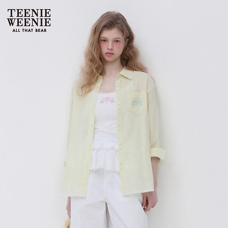 Teenie Weenie Women's Bear Letter Shirt