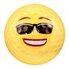 Cute Emoji Novelty Practice Golf Balls Toy Kids Gifts for Outdoor Field Playing Random