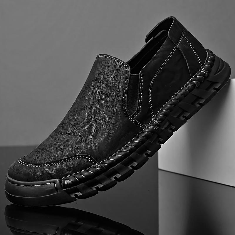 Mens Dress Shoes Men's Leather Skin Shoes for Men Elegant Casual Business Luxury Social Male Shoe