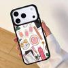 Girl Boss Pink Women Cartoon Mobile Phone Case for IPhone 17 AIR 16pro Max 15 14 13 12 11 Bumper Cover