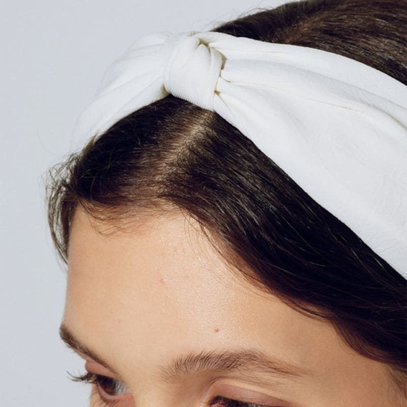 Les Bijoux Philosophy LB_IVORY Knotted Hairband