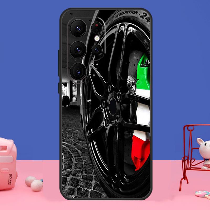 

Wheel Racing Car Case For Samsung Galaxy S24 S23 S22 Ultra S20 S21 FE Note 20 S8 S9 S10 Note 10 Plus Cover Galaxy S9 Plus
