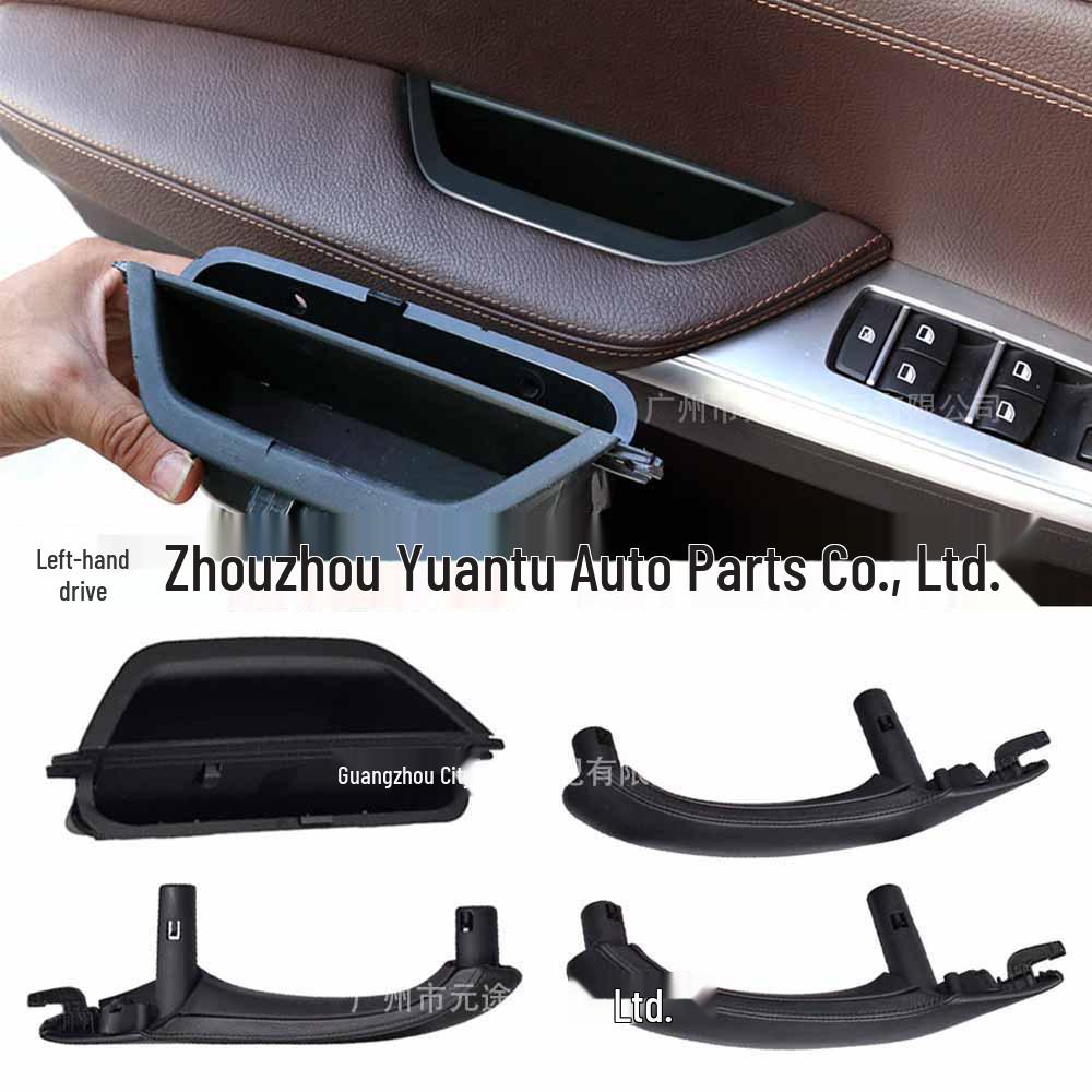 Leather Armrest Cover for BMW X3 X4 F25 F26 LHD Door Interior Panel Handle