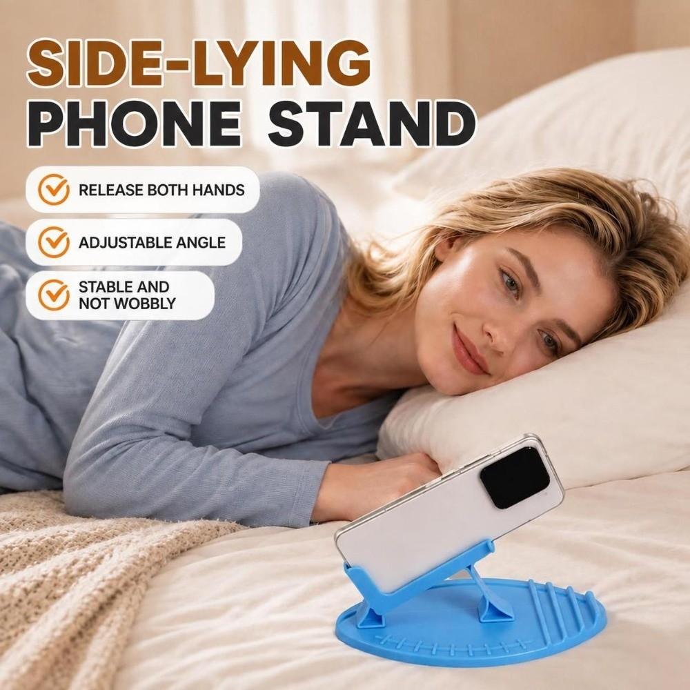 Plastic Lazy Phone Stand Multi-mode Horizontal Phone Holder Side-lying Phone Holder Bed Sofa