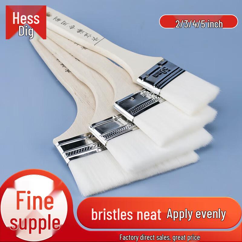 Hessdige High-Temperature BBQ Oil & Sauce Brush 2/3/4/5 inch