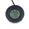 Mini Round Digital Lcd Thermometer And Hygrometer With 1.5M Probe Detection Module Humidity Sensor For Aquarium Pet Acrylic Box