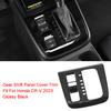 LHD Car Gear Shift Panel Frame Protector Cover Trim Sticker For Honda CR-V CRV 2023 ABS Auto Inner Decoration Accessories
