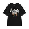 Li Ning Sports Lifestyle Series Printed Letter Soft Simple Versatile Short Sleeve T-Shirt Unisex Tops ATSW375-2