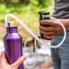 Trinkwasserreiniger Tragbare Wasserfilterausrüstung Handbetriebene Wasserfilterpumpe 1400ml/min für Survival-Notfälle