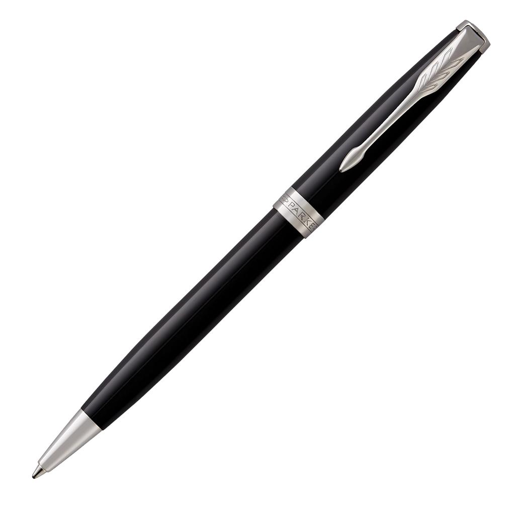 PARKER Sonnet Ballpoint Lacquer Black 1950792 Imported Pen, Oil-Based, CT, (Genuine Product)