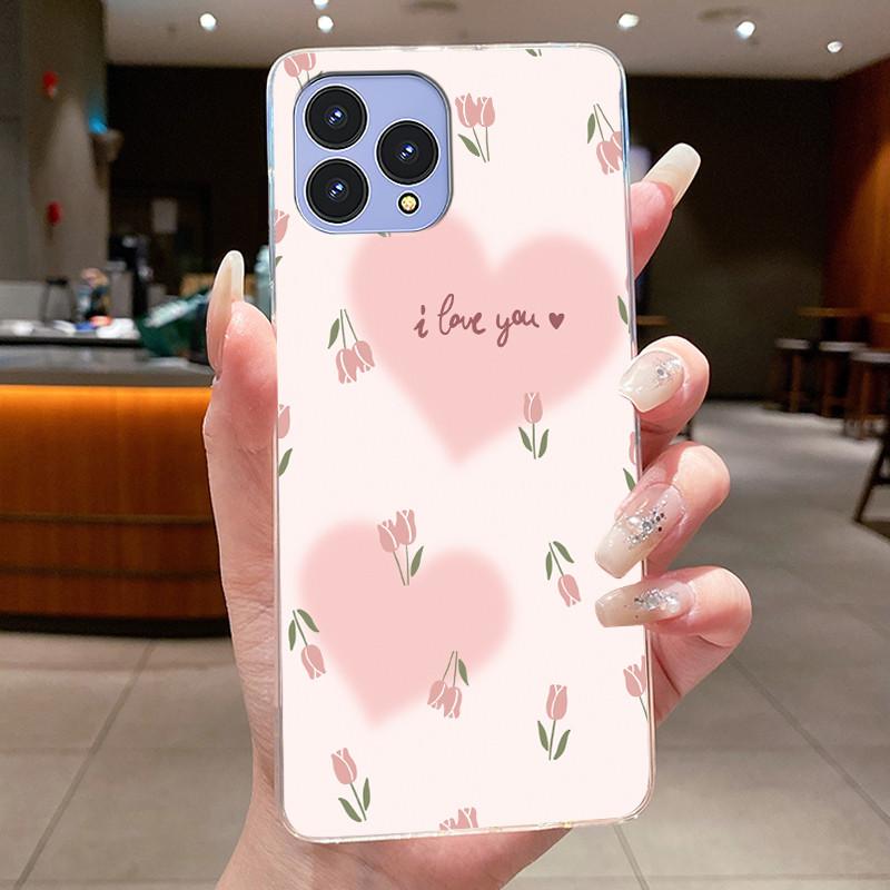 Handyhülle Für Cubot P80 Hülle Schmetterling Schleife Schutzhülle CubotP80 Schale Capa Transparent Weiches Silikon TPU Abdeckung Funda