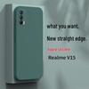 Realme V15 Soft Silicone Protective Phone Case - 155g