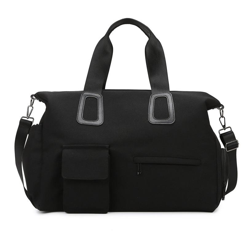 Travel bag Portable women's business trip shopping tow special bag Waterproof Oxford cloth Multifunctional pocket Dry and wet separation women's bag