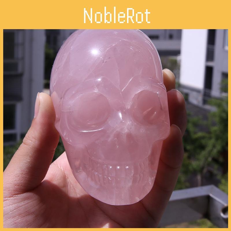 Pink Skull Art Figurine Handicraft Living Room Display Decoration Toy Gifts