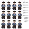 M8045 M1629 M1633 M1631 M8118 Emperor Guards Building Block Toy