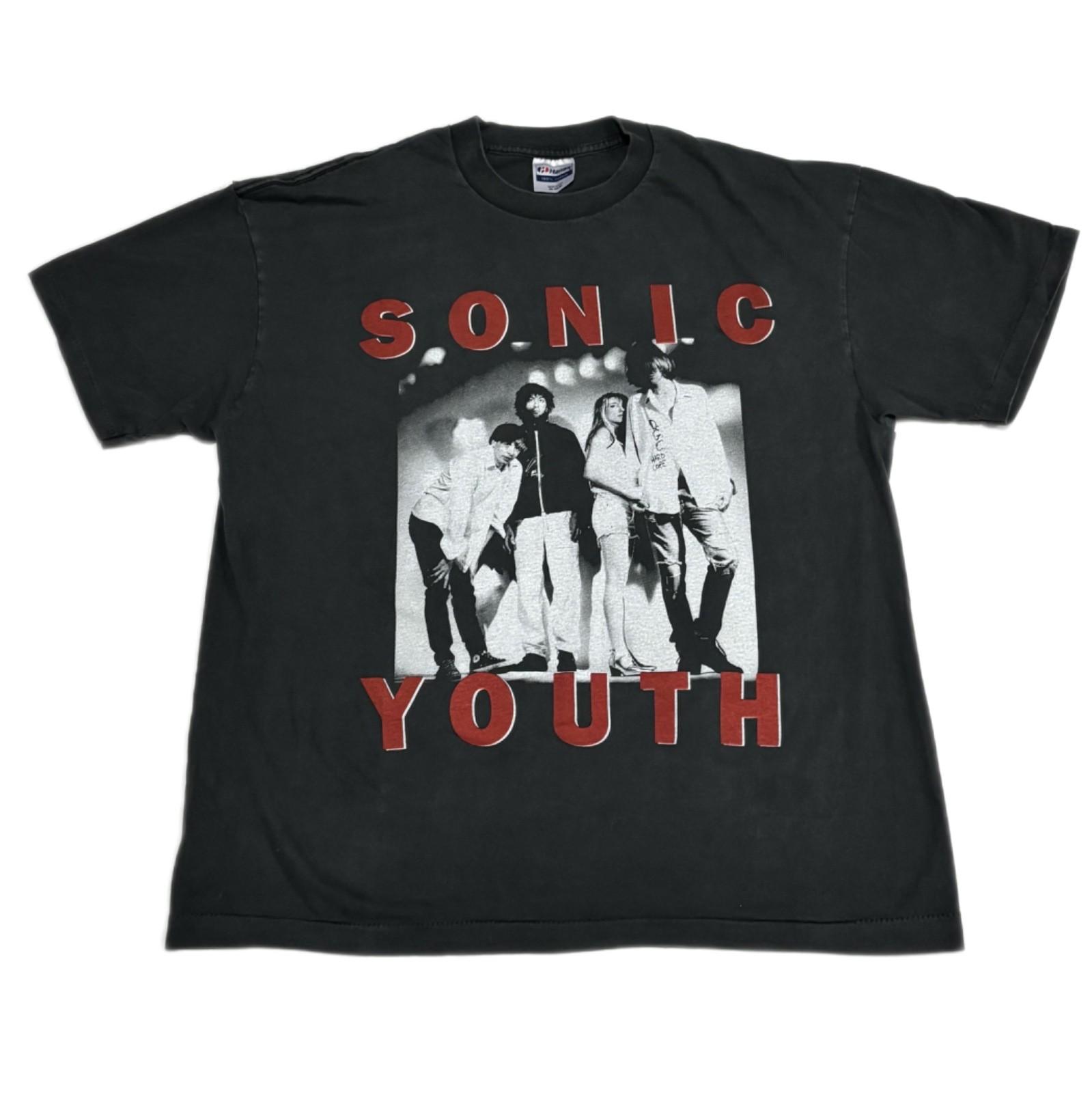 1995 Sonic Youth Vintage Washing Machine Tour 90s Band Size XL T-Shirt REPRINT Unisex T-Shirt XL