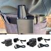 Adjustable BBQ Fan Air Blowers Fan With Double Power Input, for Quick Ignitions and Smokes Clearing Barbecue Tool