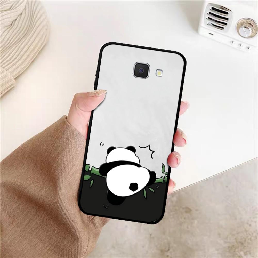 Anime Cute Panda Phone Case For Samsung J 7 plus 7core J7 neo J6 plus prime J6 J4 J5 Mobile Cover