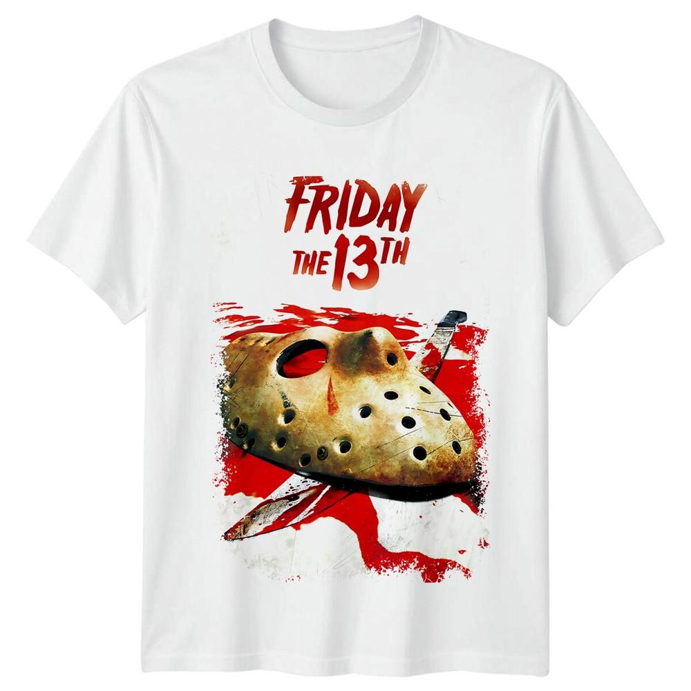 Friday The 13th 1981 Movie Poster Inspired Tshirt Retro 80s Tee