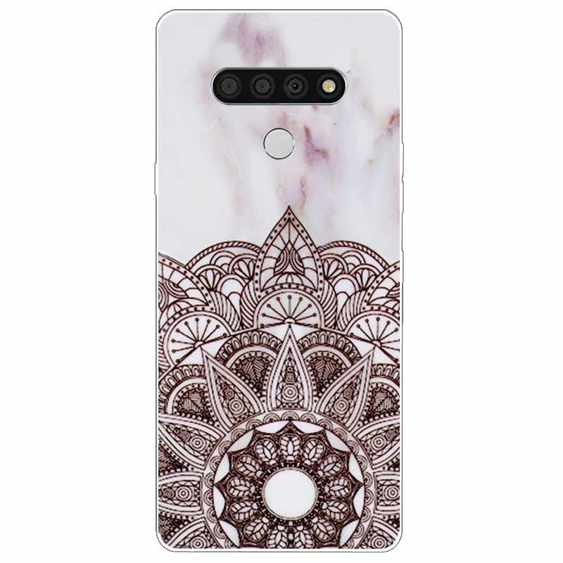 Soft Print Cover For LG K51 K61 V50 V60 Thinq Case Cute Cat Silicone Coque for LG K61 V50 Thinq Cases K 61 Shockproof Shell Bag