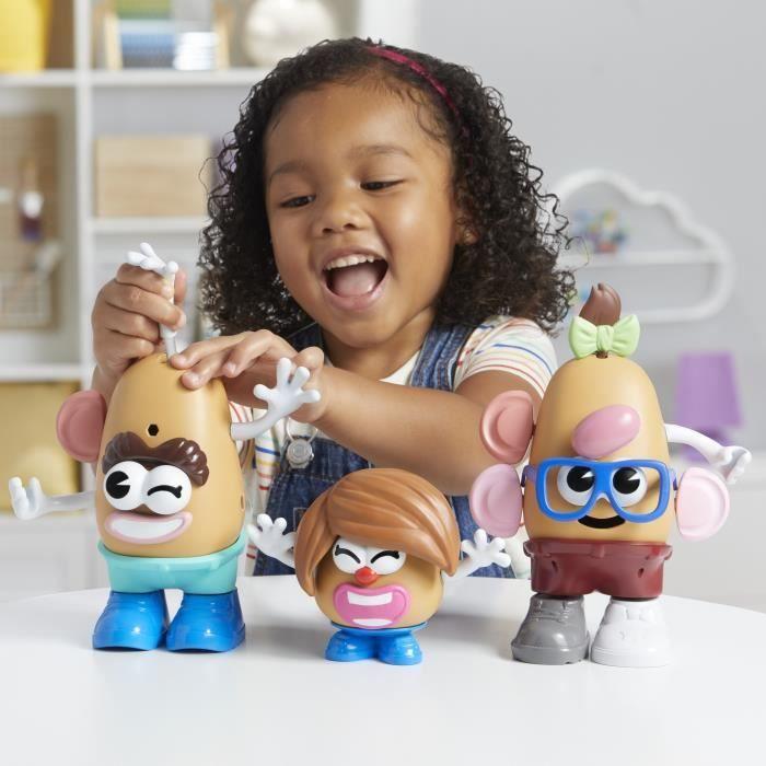 Potato Head coffret La famille Patate avec 44 pièces, jouets préscolaires créatifs pour tout-petits, pour filles et garçons, à parti