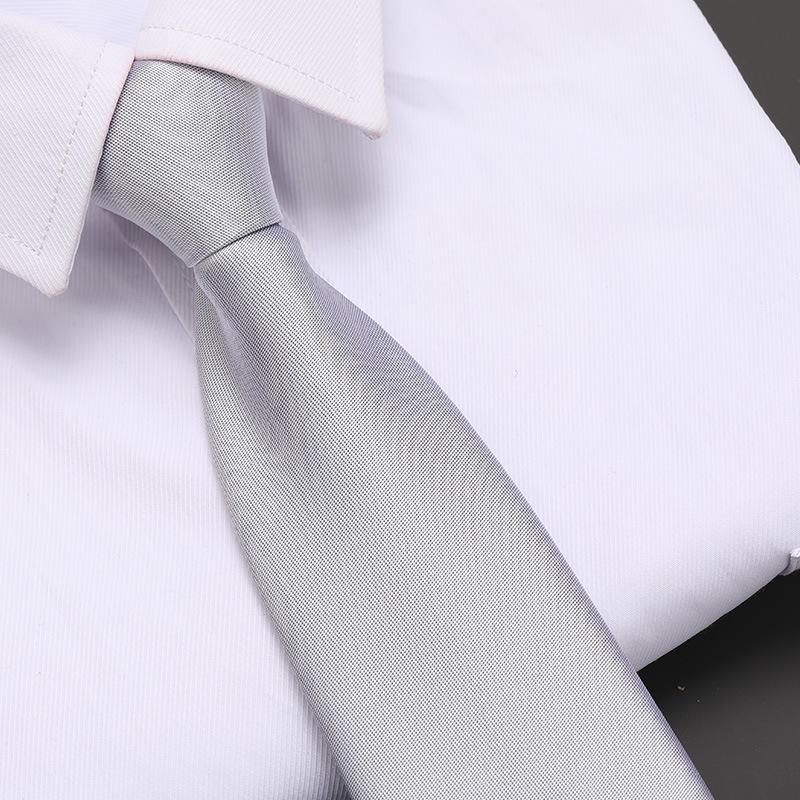 No Black Zipper Men'S Professional Dress Tie Business Casual Wedding Groom Korean Version Of A Pull Tie