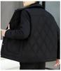 Men's Trendy Lapel Cotton Jacket: Thickened, Warm, Velvet-Padded Outerwear for Autumn and Winter.