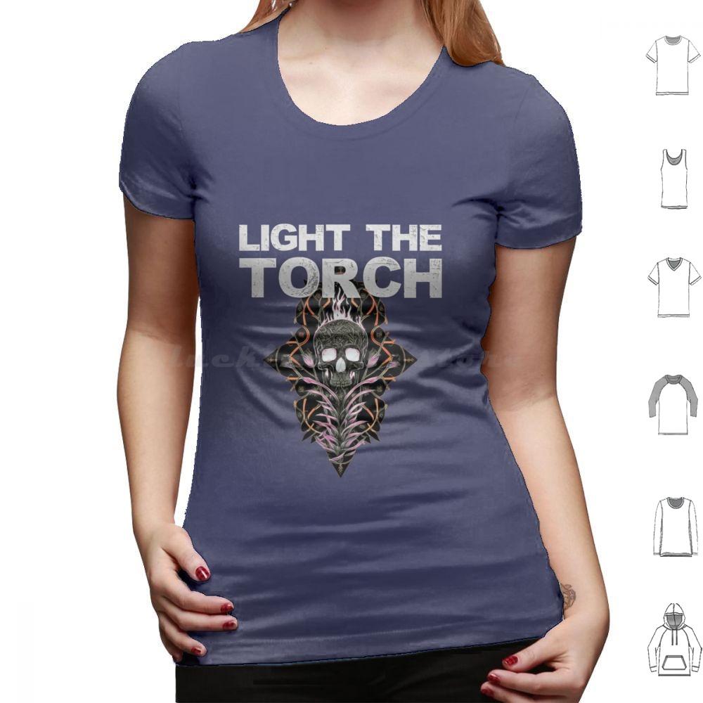 Metal Fan Art Light The Torch T Shirt 6xl Cotton Cool Tee Metal Metalband Light The Torch Metalcore Bandshirt Metalheads