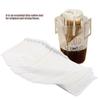 50 Stück Set Einzelportion Tropfbeutel Hängende Ohren Design Kaffeefilter Einwegfilter Kaffeezubereitung