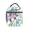 Custom Saint Seiyas Insulated Lunch Bags Seiya Hyoga Shiryu Camus Shun Resuable Thermal Cooler Food Lunch Box Work School Travel